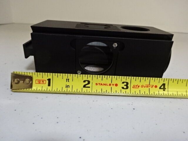 MICROSCOPE PART ZEISS GERMANY AXIOTRON BEAM SPLITTER 452870 OPTICS AS IS #AP-05