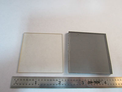 LOT 2 EA OPTICAL FILTER  AS IS LASER OPTICS ii BIN#20-02