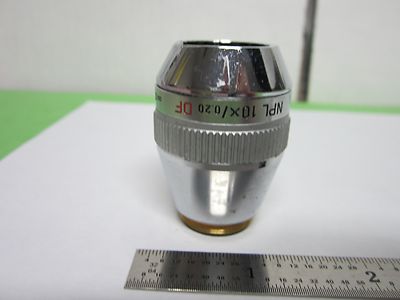 Optical Microscope Ergolux 10X Objective Ernst Leitz Germany Optics