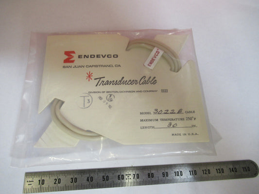 Endevco 3022B Cable for 2262 Accelerometer Vibration Sensor
