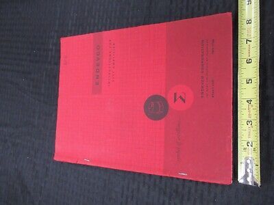 ENDEVCO VINTAGE INSTRUCTIONS MANUAL 2607 AMPLIFIER AS PICTURED &50-FT-05
