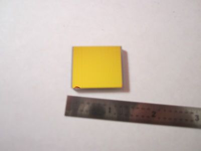 OPTICAL MIRROR YELLOW COAT LASER OPTICS BIN#1B