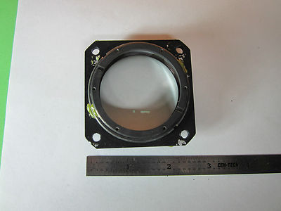 OPTICAL CONVEX MOUNTED LENS MIL SPEC LASER OPTICS BIN#31-22