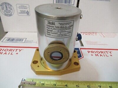 NICOLET CRYOGENIC SENSOR INFRARED DETECTOR MCTA .25MM DEWAR AS PICTURED &15-A-03