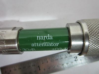 NARDA ATTENUATOR 30 dB 3 GHz  RF MICROWAVE FREQUENCY  BIN#1E-P-10