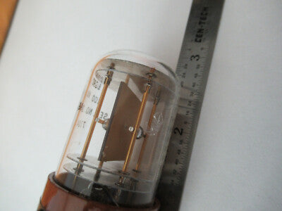 ANTIKER QUARZKRISTALL BLILEY BG9D GT GLASHALTER FREQUENZREGELUNG #F3-A-03