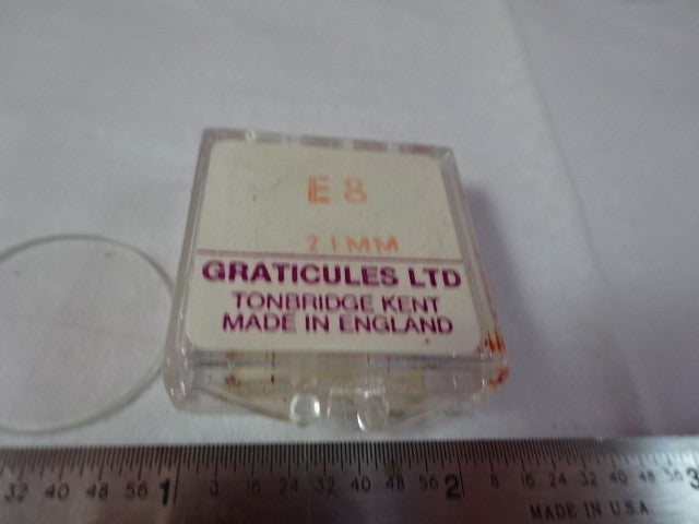 Lens Crosshair Graticule Reticle Optics Microscope Part
