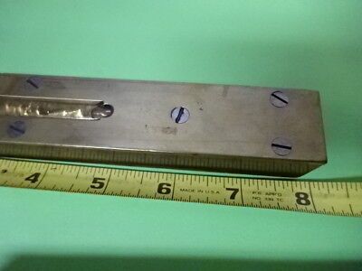 BUBBLE LEVEL PRO BRASS + WOOD J. KETTLE TOOL AS PICTURED &5-A-03