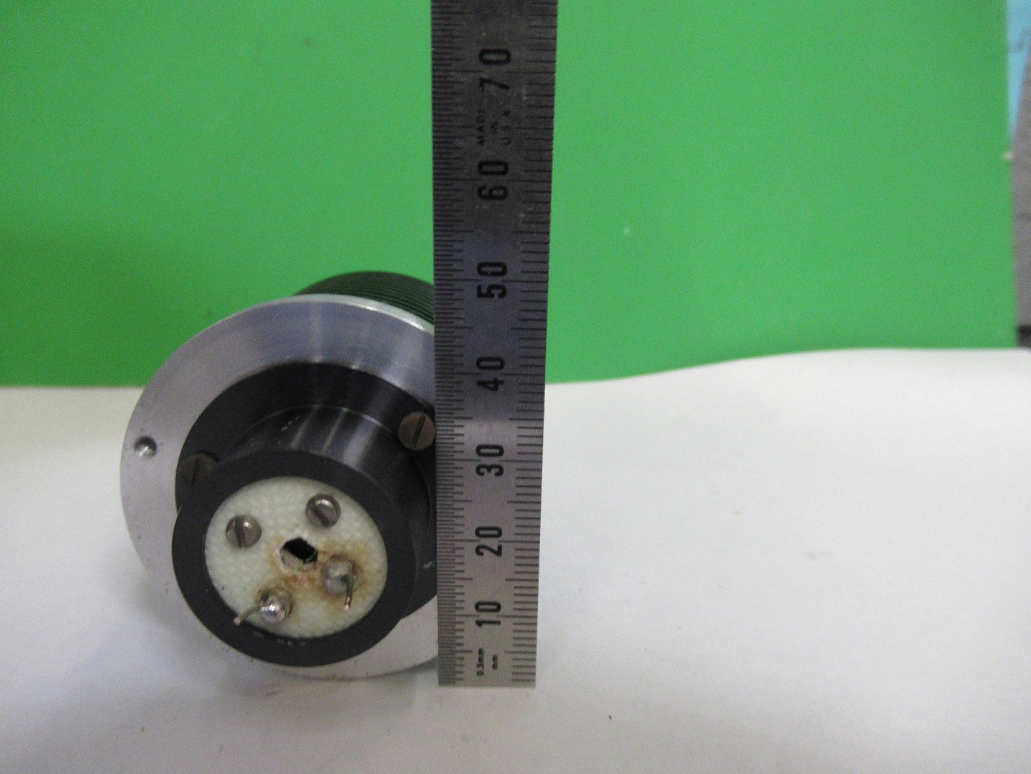 ANTIQUE UNITRON JAPAN LAMP FILTER ASSEMBLY MICROSCOPE PART AS PICTURED V3-A-50