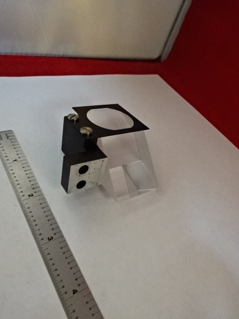MICROSCOPE PART ZEISS GERMANY AXIOTRON PRISM HEAD OPTICS AS IS #U2-C-53