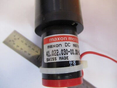 MAXON MINI MOTOR 500:1 41.022 SWISS ROBOTICS MECHATRONICS AS PICTURED &G1-A-07