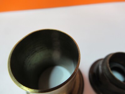 Antique Brass Lot Tubus Microscope Part