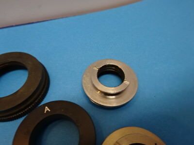 LOT OF ACCESSORIES for MICROSCOPE PARTS AS IS &90-A-19