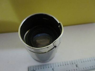 MIKROSKOPTEIL OBJEKTIV LEITZ ELMAR 2.8X [grob gebogen] OPTIK WIE BESEHEN BIN#T9-15