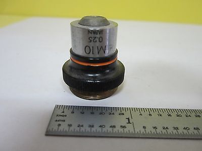 MIKROSKOPTEIL OBJEKTIV OLYMPUS M10 OPTIK WIE BESEHEN BIN#U1-46