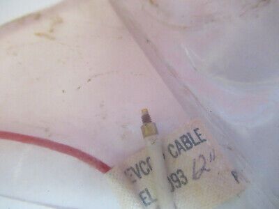 PCB ENDEVCO LOW NOISE CABLE 12in 3093 for accelerometer  AS PICTURED &Q1-FT-64