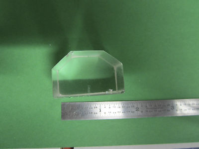 ABGESCHNITTENES TRAPEZ SYNTHETISCHE BOULE QUARZ SCHMUCKSTEIN X-FACE PIEZOELEKTRISCH