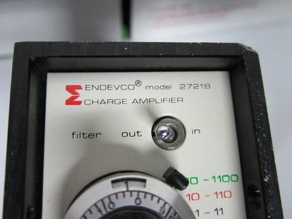 Endevco Charge Amplifier 2721B +15V -15V for High Temperature Accelerometer