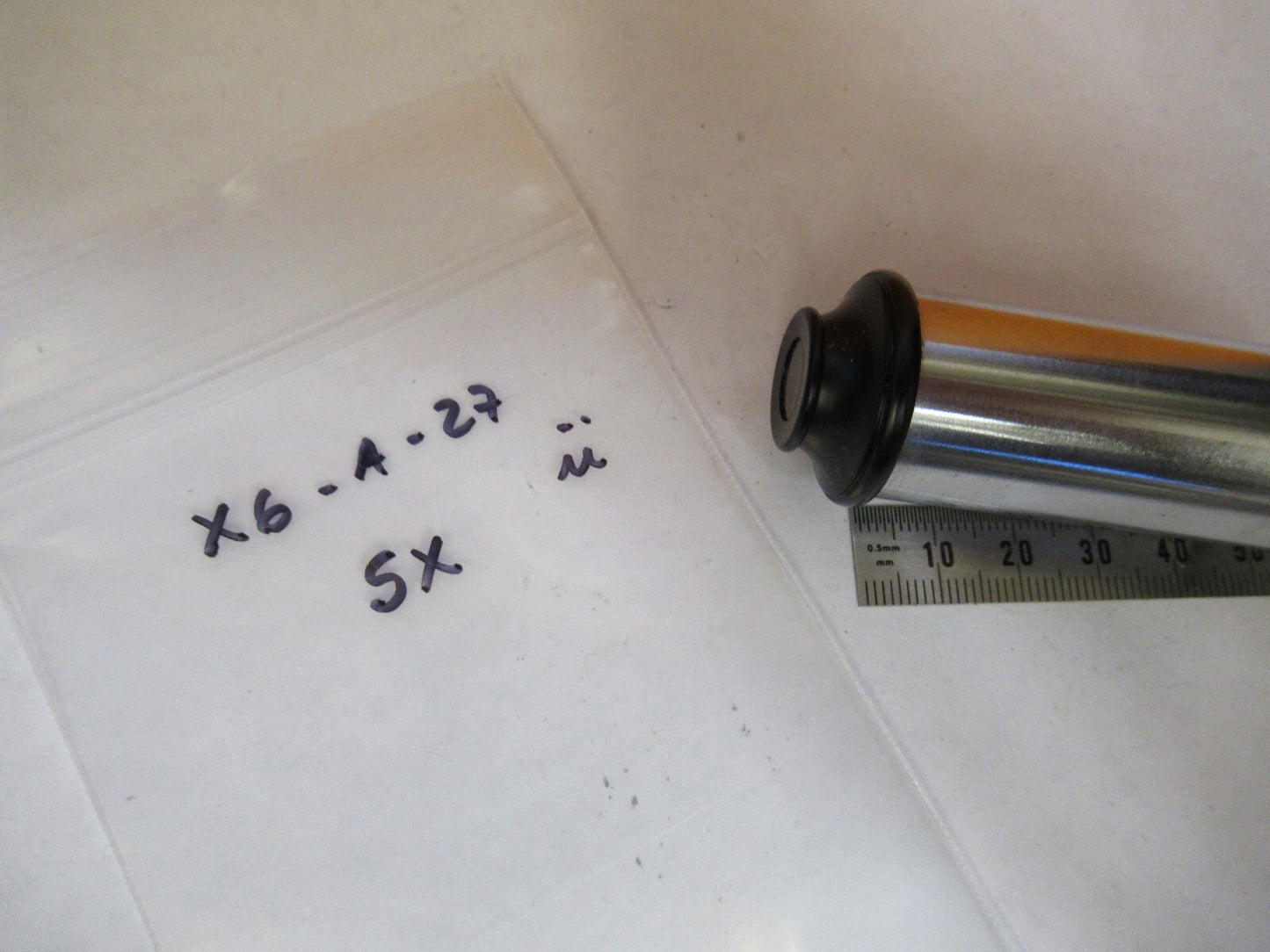 VINTAGE SPENCER AO 5X OCULAR EYEPIECE MICROSCOPE PART AS PICTURED X6-A-27