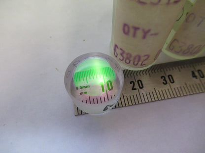 LOT OPTICAL SPECTRA PHYSICS COATED LENS PHOTONICS OPTICS 15x10mm as pic T3-FT-92