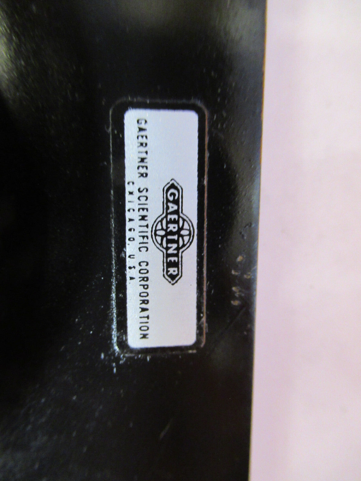 HUGE MOUNTED GAERTNER DIAPHRAGM IRIS LASER OPTICS OPTICAL AS PICTURED Y3-A-08