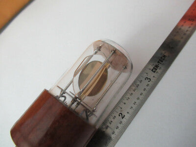 Antique Quartz Crystal Bliley Electric Co. 1 MHz Rare Glass Holder Frequency Control
