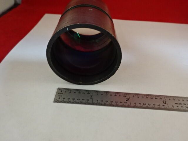 OPTICAL CONVEX LENSES MOUNTED MIL SPEC LASER OPTICS AS IS #AR-13