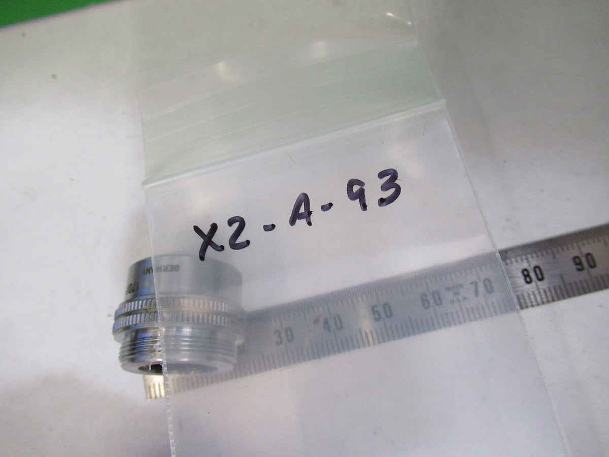 OBJECTIVE ERNST LEITZ 3.5X /170 OPTICS MICROSCOPE PART AS PICTURED X2-A-93