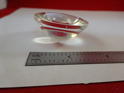 MICROSCOPE PART NIKON LABOPHOT CONVEX LENS ILLUMINATOR OPTICS AS IS BN#Q3-A-04