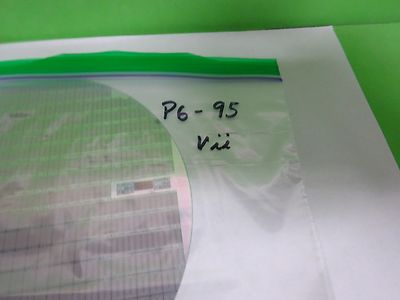 SEMICONDUCTOR WAFER SILICON WITH COMPONENTS AS IS  BIN#P6-95