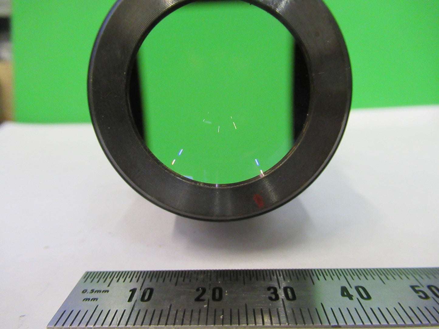 AUS JENA GERMANY LARGE LENS ASSEMBLY OPTICS MICROSCOPE PART AS PICTURED T2-A-54