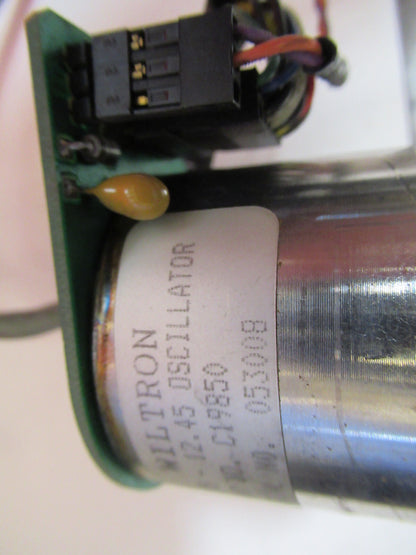YIG OSCILLATOR MICROWAVE RF FREQUENCY 12 GHz  WILTRON  AS PICTURED  T7-A-37