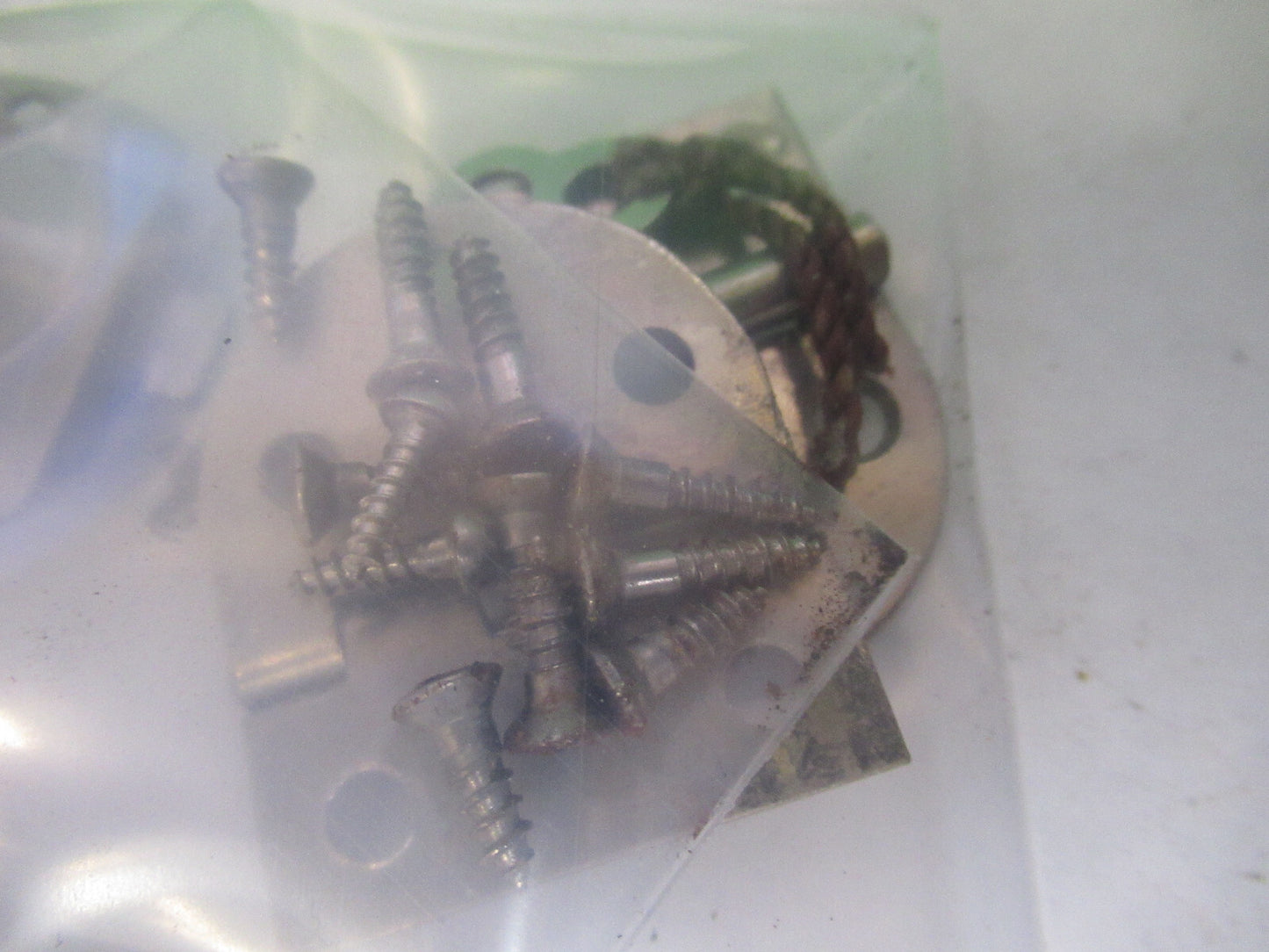 BAUSCH LOMB LOCK HINGES + KEY for wood cabinet MICROSCOPE PART AS PIC X2-A-03