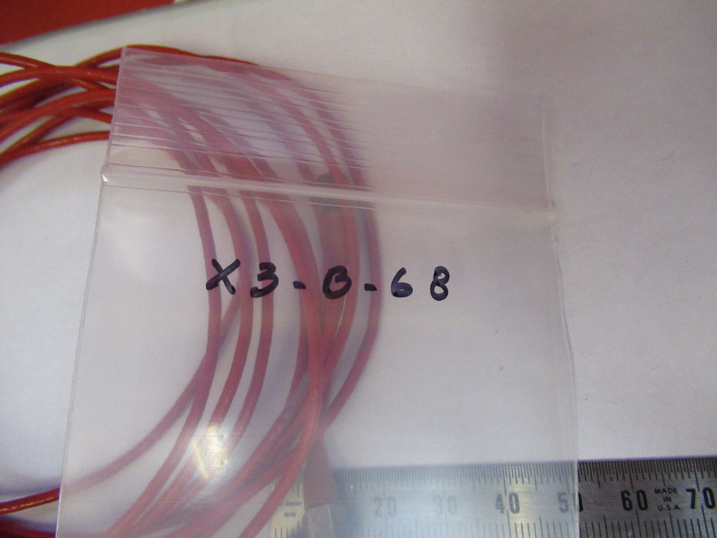 PCB PIEZOTRONICS ENDEVCO CABLE 90DEG for ACCELEROMETER AS PICTURED X3-B-68