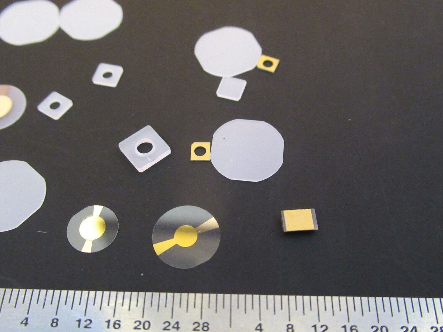 LOT ASSORTED PIEZO QUARTZ PIEZOELECTRIC BLANKS ULTRASONIC SENSOR &FT-1-B-04