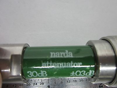 NARDA ATTENUATOR 771-30 30 dB GHz  RF MICROWAVE FREQUENCY BIN#F6-34