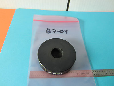OPTICAL MICROSCOPE OLYMPUS JAPAN APERTURE 1.5 mm  LASER OPTICS BIN#B7-04