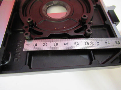 OLYMPUS JAPAN  XY STAGE TABLE MICROSCOPE PART AS PICTURED T5-A-10