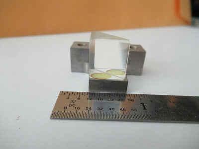OPTICAL MIL SPEC GLASS PRISM LASER OPTICS AS PICTURED &F5-A-12