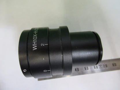 OLYMPUS JAPAN EYEPIECE OCULAR WH10X-H/22  MICROSCOPE PART AS PICTURED T4-A-19