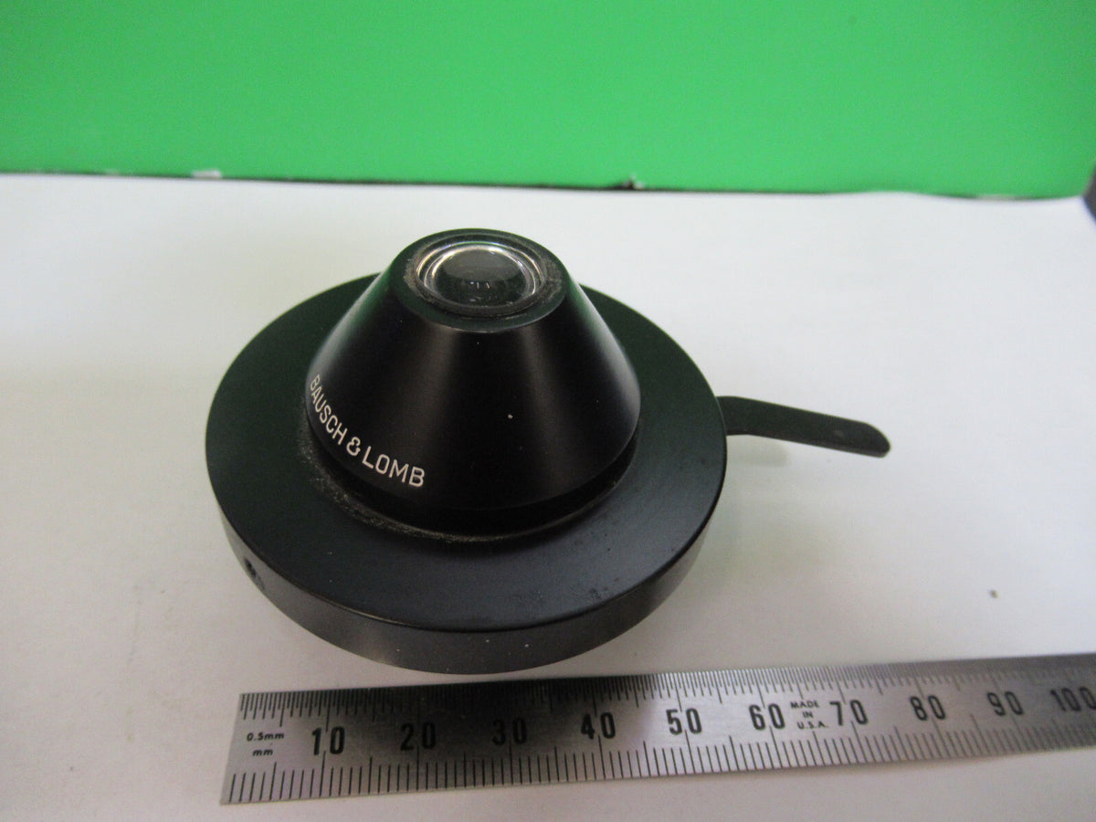 BAUSCH LOMB CONDENSER + IRIS OPTICS MICROSCOPE PART AS PICTURED 80-B-26