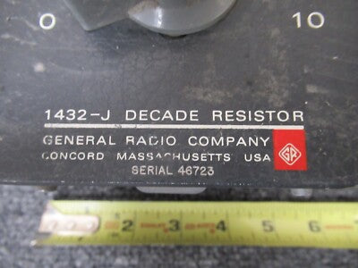 General Radio Decade Box 1432-J Resistors