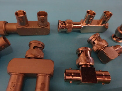 Lot BNC Connector Adapters RF Microwave Frequency