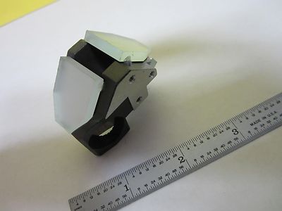 MICROSCOPE PART MIRROR ASSEMBLY STEREO OLYMPUS JAPAN OPTICS BIN#L5-87