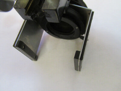 ANTIQUE BAUSCH LOMB CONDENSER + IRIS OPTICS MICROSCOPE PART AS PICTURED P6-A-100