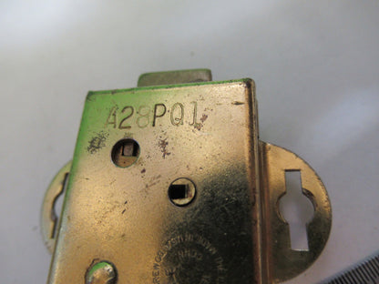 ANTIQUE AO SPENCER LOCK WITHOUT KEY  MICROSCOPE PART AS PICTURED T6-A-37