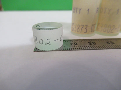 LOT OPTICAL SPECTRA PHYSICS COATED LENS PHOTONICS OPTICS 15x10mm as pic T3-FT-94