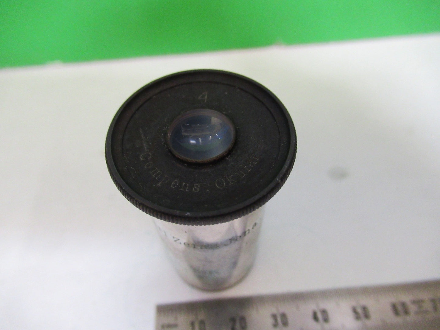 CARL ZEISS GERMANY OCULAR EYEPIECE LENS MICROSCOPE PART AS PICTURED W3-C-41