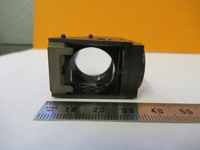 GLASS OPTICAL PRISM OPTICS MICROSCOPE PART AS PICTURED P9-A-73