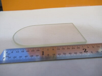 ZEISS GERMANY GLASS CLEAR FILTER MICROSCOPE PART OPTICS AS PICTURED &47-A-18A